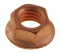 Mutter grenrör UNC 3/8-16x5/16" (7,5 mm) koppar Mutter grenrör UNC 3/8-16x5/16" (7,5 mm) koppar
