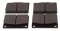 Bromsbelägg Amazon/1800/140/240 fr. 2-K Keramisk Bromsbelägg Amazon/1800/140/240 fr. 2-K Keramisk