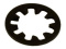 Taggbricka 3/8" Taggbricka 3/8"