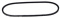 Fläktrem B18/B20 10x888 "GATES" Fläktrem B18/B20 10x888 "GATES"