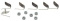 Monteringssats Prydnadslist huv 69 Monteringssats Prydnadslist huv 69