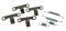 Monteringssats Bromsbackar 164 75/240 75-93 Monteringssats Bromsbackar 164 75/240 75-93