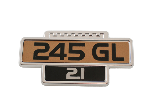 Emblem Baklucka 245 GL 2.1 i gruppen Volvo / 240/260 / Karosseri / Emblem / Emblem 240/260 1975-79 hos Jørgenrud Bil og Deler AS (1246920)