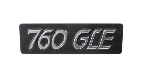 Emblem 760 GLE instrumentpanel i gruppen Volvo / 740/760/780 / Innredning / Innvendig utstyr 700 hos Jørgenrud Bil og Deler AS (1308962)