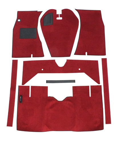 Mattsats Amazon 65-70 röd textil, för Automatlåda i gruppen Volvo / Amazon / Innredning / Matter / Textilmatter og tilbehør Amazon 2d/4d hos Jørgenrud Bil og Deler AS (277227AT)