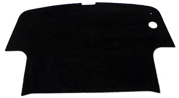 Matta Bagage 1800 61-69 svart textil i gruppen Volvo / P1800 / Innredning / Matter / Matter og tilbehør P1800 1970-72 HST hos Jørgenrud Bil og Deler AS (665117T)