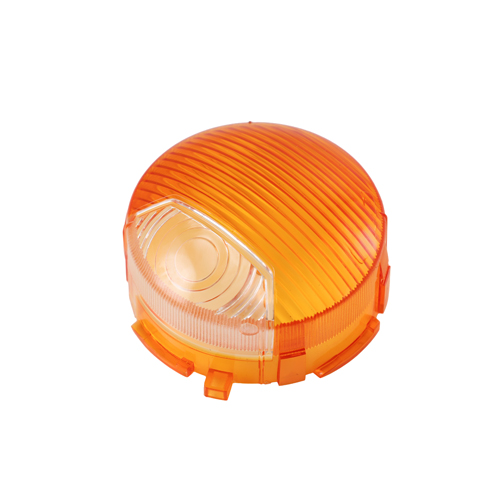 Blinkersglas 1800 orange/vit i gruppen Volvo / P1800 / Elektrisk / Blinklys / Blinklys P1800 1961-73 hos Jørgenrud Bil og Deler AS (668196)