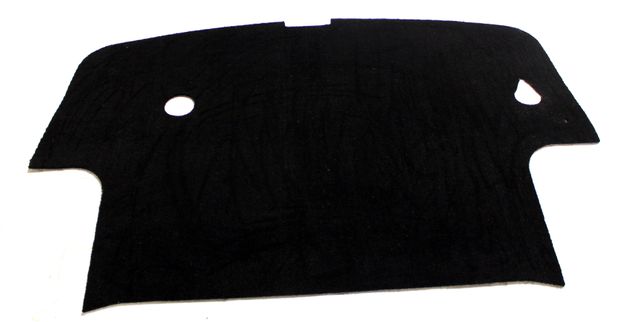 Matta Bagage 1800E svart textil i gruppen Volvo / P1800 / Innredning / Matter / Matter og tilbehør P1800 1970-72 HST hos Jørgenrud Bil og Deler AS (684491T)