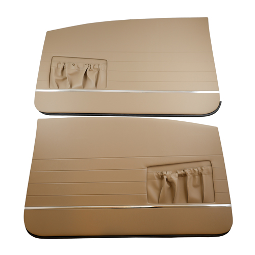 Dörrpaneler Amazon 2d 62-63 nougat i gruppen Volvo / Amazon / Innredning / Innredning/kledsel sedan / Innredning Amazon kode 404-192 beige/nougat 1962-63 hos Jørgenrud Bil og Deler AS (690566-67)