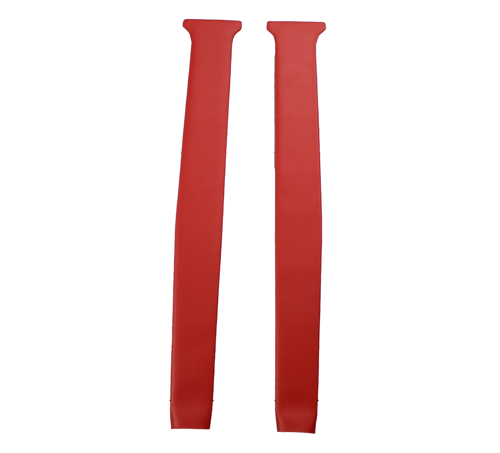 Paneler B-stolpe Amazon 4d/220 62-63 röd i gruppen Volvo / Amazon / Innredning / Innredning/kledsel kombi / Innredning Amazon kode 503-232 rød 1962-63 hos Jørgenrud Bil og Deler AS (690844-45)