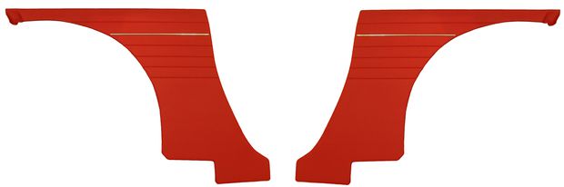 Paneler Bakre sida 1800S/E 64-70 röd i gruppen Volvo / P1800 / Innredning / Innredning/kledsel 1800E / Innredning P1800E kode 327-625 rød 1970 hos Jørgenrud Bil og Deler AS (691041-42)