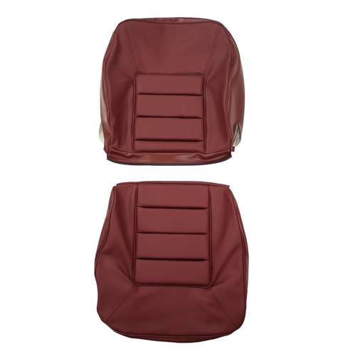 Klädsel Framsäte 140GL/164 70-74 vinröd i gruppen Volvo / 140/164 / Innredning / Innredning/kledsel 164 / Innredning 164 kode 967- vinrød lær hos Jørgenrud Bil og Deler AS (693585-86)