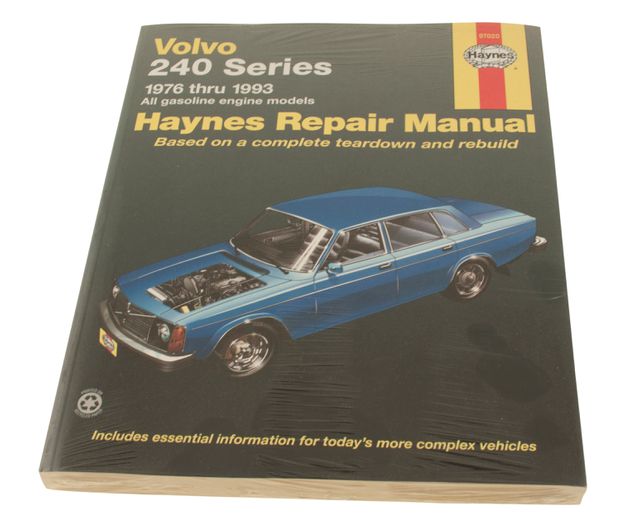 Reparationshandbok 240 75-93 Haynes Engelska i gruppen Volvo / 240/260 / Övrigt / Litteratur 240/260 hos Jørgenrud Bil og Deler AS (97020ENG)