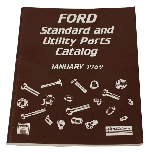 Katalog 1969 Ford Std & Utility Parts i gruppen Tilbehør / Litteratur / Håndbøker/manualer Ford/Mercury hos Jørgenrud Bil og Deler AS (AM0205)