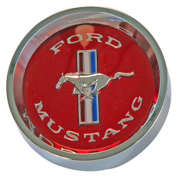 Centrumkåpa plastkapsel styled steel 64-66 i gruppen Ford/Mercury / Ford Mustang 65-73 / Felg/dekk / Navkapsler/senterkåper Mustang hos Jørgenrud Bil og Deler AS (C5ZZ-1130-WL)