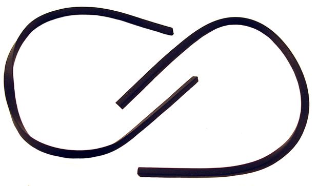 Gummilist Ventilationsruta/Dörr Mustang 67-68 i gruppen Ford/Mercury / Ford Mustang 65-73 / Karosseri / Gummilister / Gummilist, skrapelist og kanallister Mustang 67-68 hos Jørgenrud Bil og Deler AS (C6OZ-6322280)