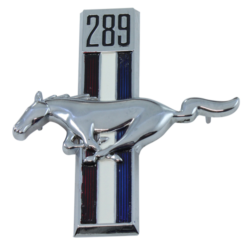 Emblem Skärm Pony 289 67-68 Vä i gruppen Ford/Mercury / Ford Mustang 65-73 / Karosseri / Emblem / Emblem Mustang 67-68 hos Jørgenrud Bil og Deler AS (C7ZZ-16229-C)