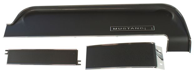 Instrumentpanelsats Std Mustang 67-68 i gruppen Ford/Mercury / Ford Mustang 65-73 / Innredning / Instrumentpanel / Instrumentpanel pyntelister/innlegg hos Jørgenrud Bil og Deler AS (C7ZZ-6504410)