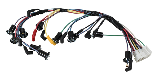 Kablage Instrument 68 i gruppen Ford/Mercury / Ford Mustang 65-73 / Elsystem/belysning / Kablage/ledningar/elscheman / Kablage huvudhärva/I-panel 65-73 hos Jørgenrud Bil og Deler AS (C8ZZ-14401-ICF)