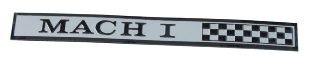 Emblem Instrumentpanel Mach 1 69-70 i gruppen Ford/Mercury / Ford Mustang 65-73 / Innredning / Instrumentpanel / Emblem Instrumentpanel hos Jørgenrud Bil og Deler AS (C9ZZ-6304460-A)