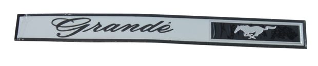 Emblem Instrumentpanel Grande 69-70 i gruppen Ford/Mercury / Ford Mustang 65-73 / Innredning / Instrumentpanel / Emblem Instrumentpanel hos Jørgenrud Bil og Deler AS (C9ZZ-6304460-C)