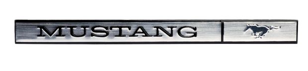 Emblem Instrumentpanel 71-73 (ej Grande) i gruppen Ford/Mercury / Ford Mustang 65-73 / Innredning / Instrumentpanel / Emblem Instrumentpanel hos Jørgenrud Bil og Deler AS (D1ZZ-6504774-EM)