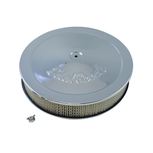 Luftrenare V8 krom, Edelbrock 14