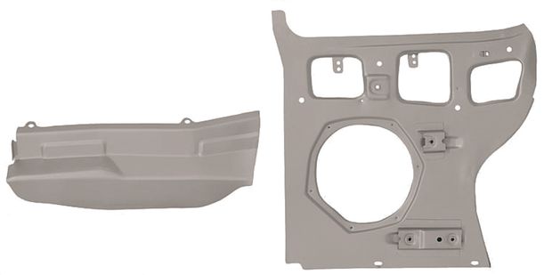 Torpedsida inre Mustang 69-70 Vä i gruppen Ford/Mercury / Ford Mustang 65-73 / Karosseri / Torped/friskluftsintag / Torped, friskluftsintag & A-stolpe Mustang 69-70 hos Jørgenrud Bil og Deler AS (GTM-3625P)