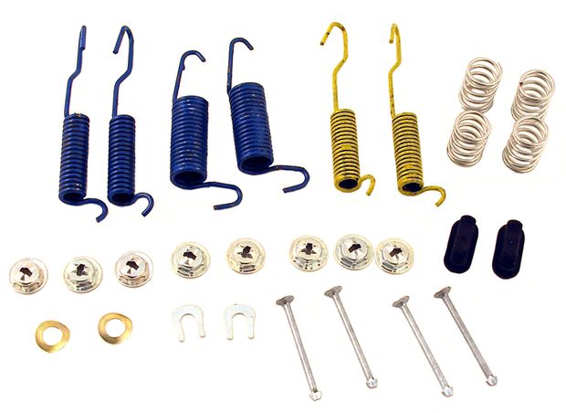 Monteringssats Bromsbackar V8 Bak 64-71 i gruppen Ford/Mercury / Ford Mustang 65-73 / Bremser / Bremser bak / Festemidler bakhjulsbroms Mustang 65-73 hos Jørgenrud Bil og Deler AS (H7102)
