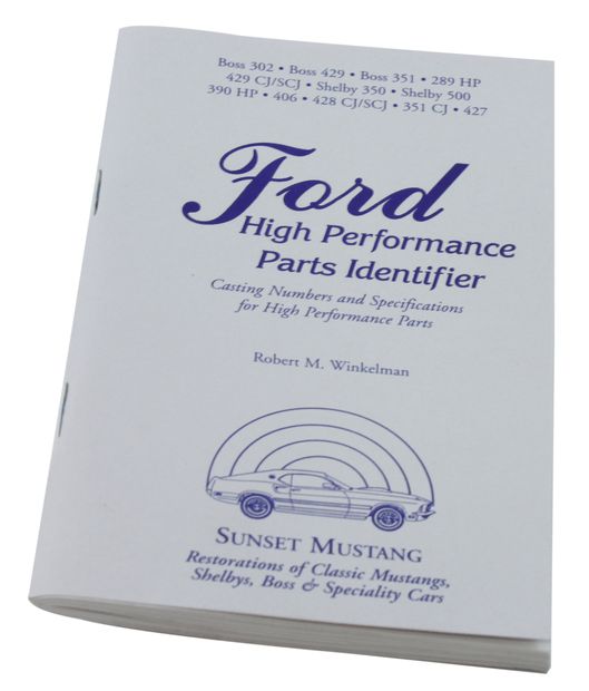 Handbok Ford High performance identifier i gruppen Tilbehør / Litteratur / Handböcker/Manualer Ford/Mercury hos Jørgenrud Bil og Deler AS (L-68)