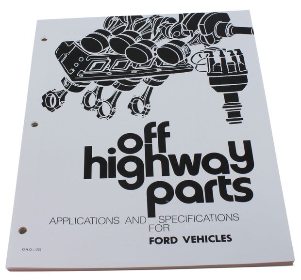 Manual Off highway parts Must. i gruppen Tilbehør / Litteratur / Handböcker/Manualer Ford/Mercury hos Jørgenrud Bil og Deler AS (MP0013)
