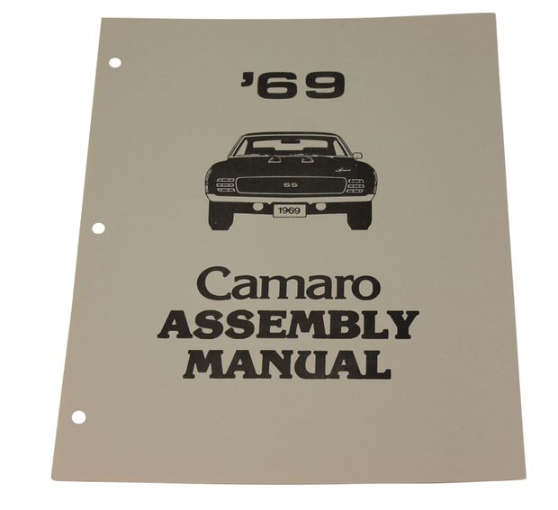 Assembly Manual Camaro 69 i gruppen Tilbehør / Litteratur / Håndbøker/manualer GM hos Jørgenrud Bil og Deler AS (MP0074)