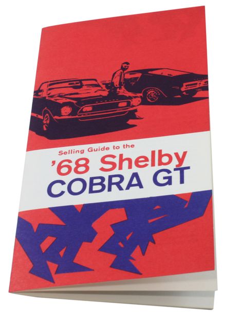 Manual Shelby 1968 GT350/500 Försäljningsdata i gruppen Tilbehør / Litteratur / Handböcker/Manualer Ford/Mercury hos Jørgenrud Bil og Deler AS (MP0083)