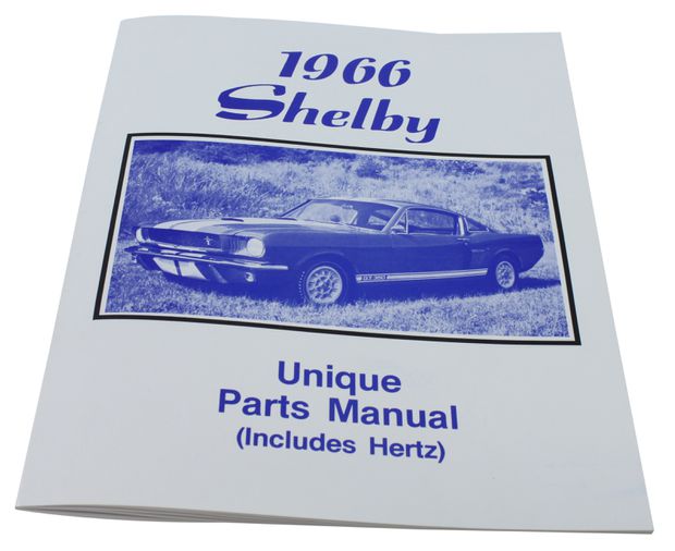 Manual Shelby 1966 Unika Delar i gruppen Tilbehør / Litteratur / Handböcker/Manualer Ford/Mercury hos Jørgenrud Bil og Deler AS (MP0333)