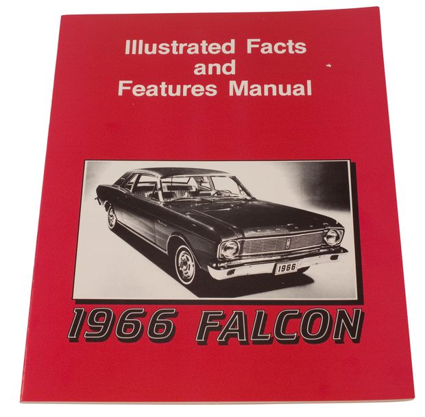 Faktabok med bilder Falcon 1966 i gruppen Tilbehør / Litteratur / Håndbøker/manualer Ford/Mercury hos Jørgenrud Bil og Deler AS (MP0338)