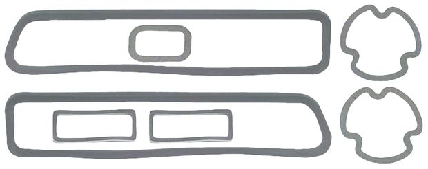 69 Camaro RS Lens Gasket Set i gruppen General Motors / Camaro/Firebird 67-81 / Elektrisk/belysning / Belysning / Skiltlys Camaro 67-81 hos Jørgenrud Bil og Deler AS (OER-K727)