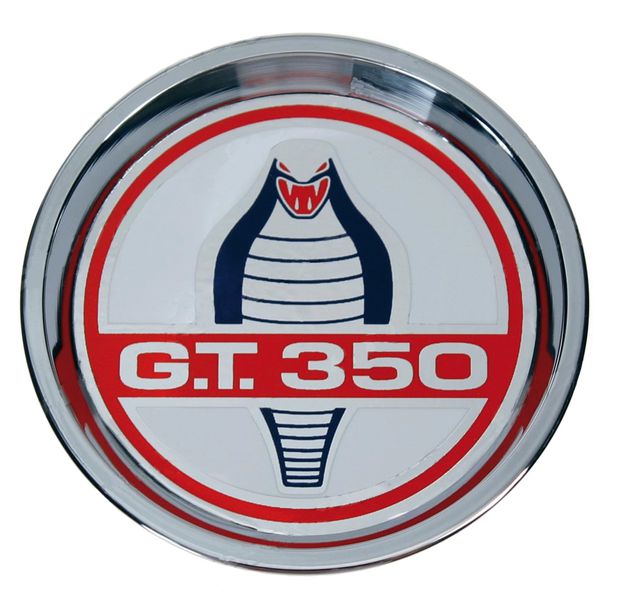 Centrumkåpa 65-66 GT350 cobra logo i gruppen Ford/Mercury / Ford Mustang 65-73 / Felg/dekk / Navkapsler/senterkåper Mustang hos Jørgenrud Bil og Deler AS (S2MS-1130-B)