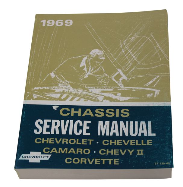Service Manual 69 Chassis Chevrolet/Camaro/Chevelle i gruppen Tilbehør / Litteratur / Handböcker/Manualer GM hos Jørgenrud Bil og Deler AS (SM0018)
