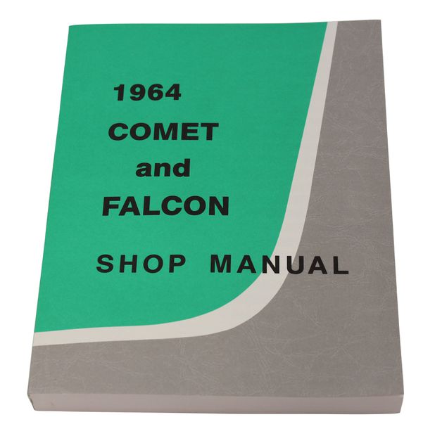 Verkstadsbok Comet/falcon 1964 i gruppen Tilbehør / Litteratur / Handböcker/Manualer Ford/Mercury hos Jørgenrud Bil og Deler AS (SM64)