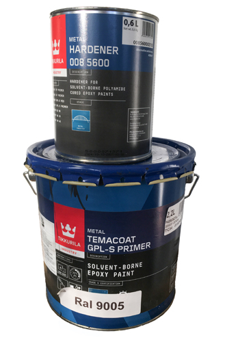 Temacoat Primer RAL 9005 (2,2 liter) i gruppen Tilbehør / Lack/färg / Övrigt färg / Övrig färg hos Jørgenrud Bil og Deler AS (TEM-GPL9005)