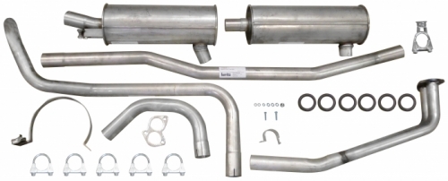 Avgassystem 164 68-73 rostfritt B30A i gruppen Volvo / 140/164 / Drivstoff/eksos / Eksosanlegg / Eksosanlegg 164 1969-74 B30A hos Jørgenrud Bil og Deler AS (VO60001)