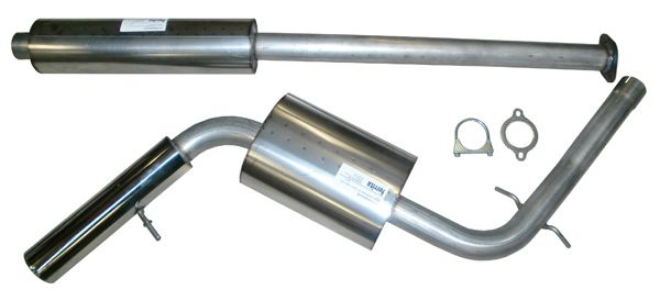 Avgassystem V70 2.4/2.0T/2.3T5/2.4T/2.4D/2.4D5 rostfritt i gruppen Styling performance / Volvo / Drivstoff/eksos / Rustfrie eksosanlegg Ferrita for Volvo hos Jørgenrud Bil og Deler AS (VOK70002S)