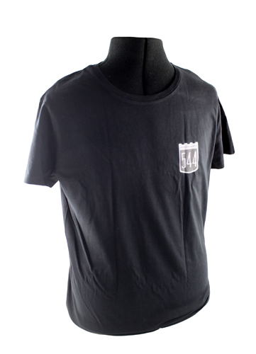 T-Shirt svart 544 emblem i gruppen Tilbehør / T-skjorter / T-skjorter PV/Duett hos Jørgenrud Bil og Deler AS (VP-TSBK09)