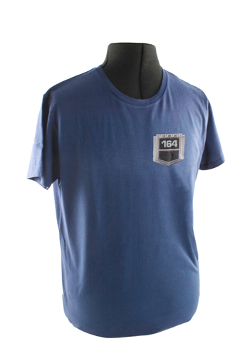 T-shirt blå 164 emblem i gruppen Tilbehør / T-skjorter / T-skjorter 140/164 hos Jørgenrud Bil og Deler AS (VP-TSBL18)