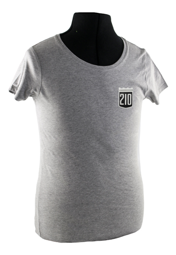 T-Shirt dam grå 210 emblem i gruppen Tilbehør / T-shirts / T-shirts PV/Duett hos Jørgenrud Bil og Deler AS (VP-TSWGY19)