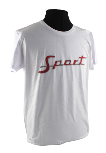 T-shirt vit Sport i gruppen Tilbehør / T-skjorter / T-skjorter PV/Duett hos Jørgenrud Bil og Deler AS (VP-TSWT13)