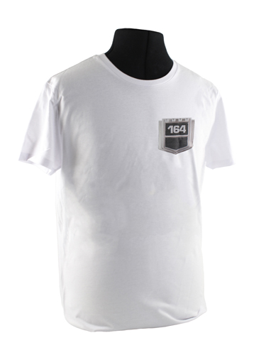 T-shirt vit 164 emblem i gruppen Tilbehør / T-skjorter / T-skjorter 140/164 hos Jørgenrud Bil og Deler AS (VP-TSWT18)