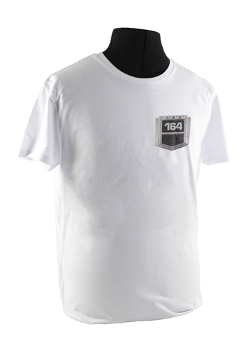 T-shirt vit 164 emblem i gruppen Tilbehør / T-shirts / T-shirts 140/164 hos Jørgenrud Bil og Deler AS (VP-TSWT18)