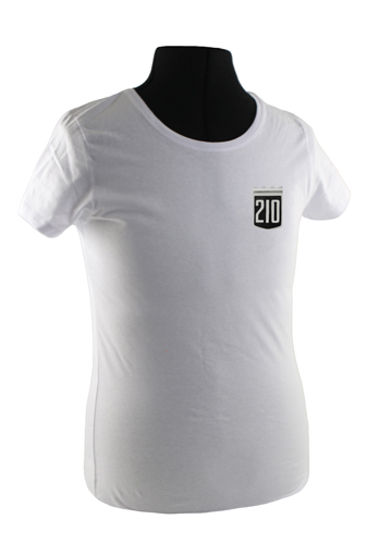 T-shirt dam vit 210 emblem i gruppen Tilbehør / T-skjorter / T-skjorter PV/Duett hos Jørgenrud Bil og Deler AS (VP-TSWWT19)