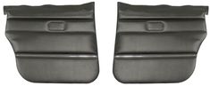 Dörrpaneler bak 244/245 78- svart Universal